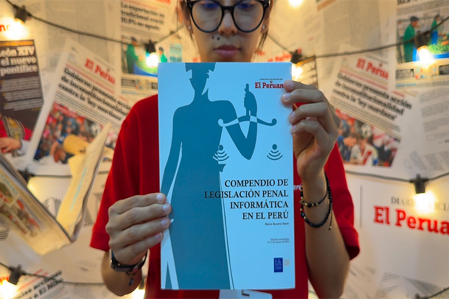 FIL Lima 2026: Editora Perú presenta compendio de legislación en delitos informáticos